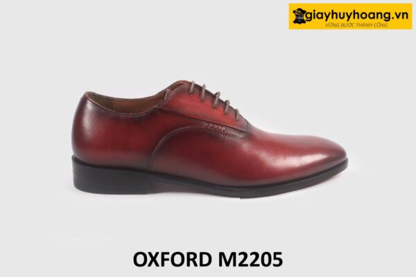 Giày tây oxford nam màu đỏ đô M2205 001