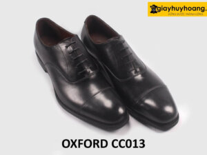 Giày Oxford nam đế cao su khâu đế goodyear Welted CC013 002