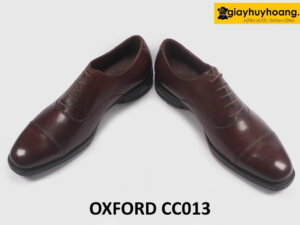 Giày tây Oxford nam thiết kế cơ bản màu nâu CC013 005