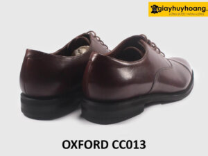Giày tây Oxford nam thiết kế cơ bản màu nâu CC013 004