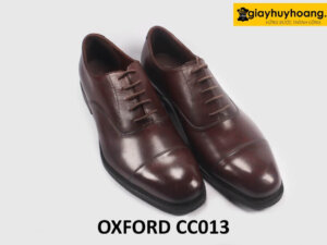 Giày tây Oxford nam thiết kế cơ bản màu nâu CC013 003
