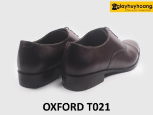 Giày da oxford nam công sở màu nâu cao cấp T021 003