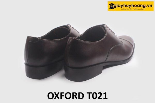Giày da oxford nam công sở màu nâu cao cấp T021 003