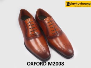 Giày da oxford nam cao cấp sang trọng M2008 003