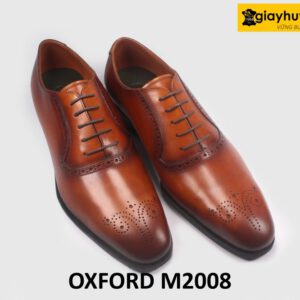 Giày da oxford nam cao cấp sang trọng M2008 003