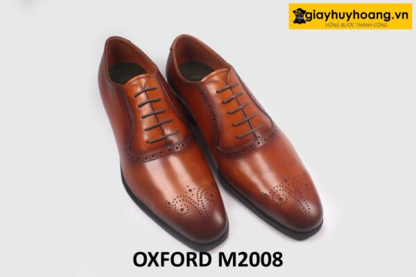 Giày da oxford nam cao cấp sang trọng M2008 003