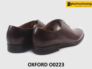 Giày tây oxford nam trơn không họa tiết O0223 005