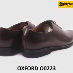 Giày tây oxford nam trơn không họa tiết O0223 005
