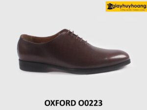 Giày tây oxford nam trơn không họa tiết O0223 001