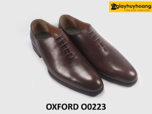 Giày tây oxford nam trơn không họa tiết O0223 003