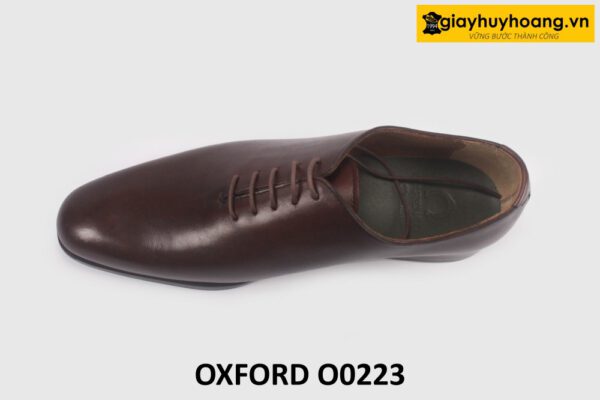 Giày tây oxford nam trơn không họa tiết O0223 0023