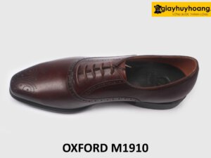 Giày nam Oxford màu nâu công sở M1910 002