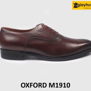 Giày nam Oxford màu nâu công sở M1910 001