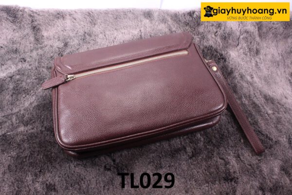Ví cầm tay da vân hạt nam TL029 004