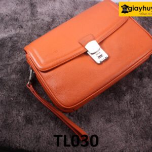 Ví cầm tay da vân hạt nam TL029 003
