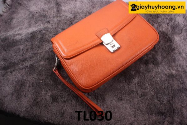 Ví cầm tay da vân hạt nam TL029 003