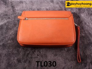 Ví cầm tay da vân hạt nam nữ TL029 002