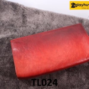 Ví cầm tay nam da bò vân cao cấp TL024 001