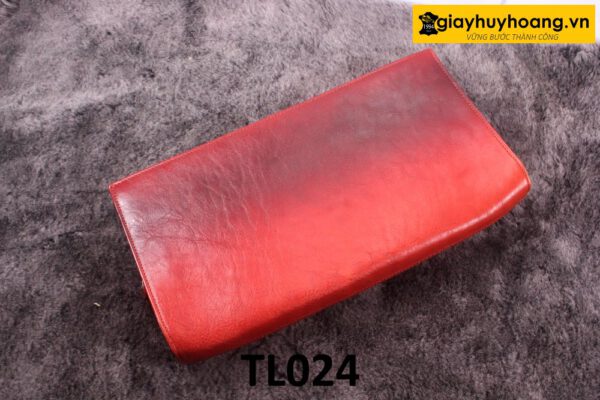 Ví cầm tay nam da bò vân cao cấp TL024 002