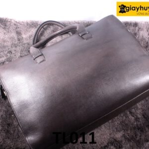 Túi xách nam công sở da hạt màu nâu TL011 01