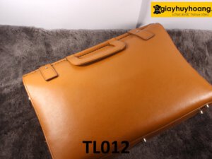 Túi xách nam công sở da trơn màu bò TL012 001