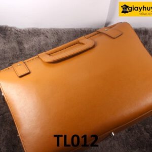 Túi xách nam công sở da trơn màu bò TL012 001
