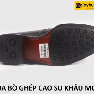 Mẫu đế da bò ghép cao su khâu đế mckay trên giày tây nam marengo