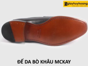 Mẫu đế da bò khâu đế mckay giày tây nam thủ công cao cấp huy hoàng