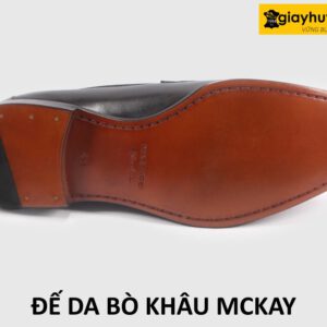 Mẫu đế da bò khâu đế mckay giày tây nam thủ công cao cấp huy hoàng