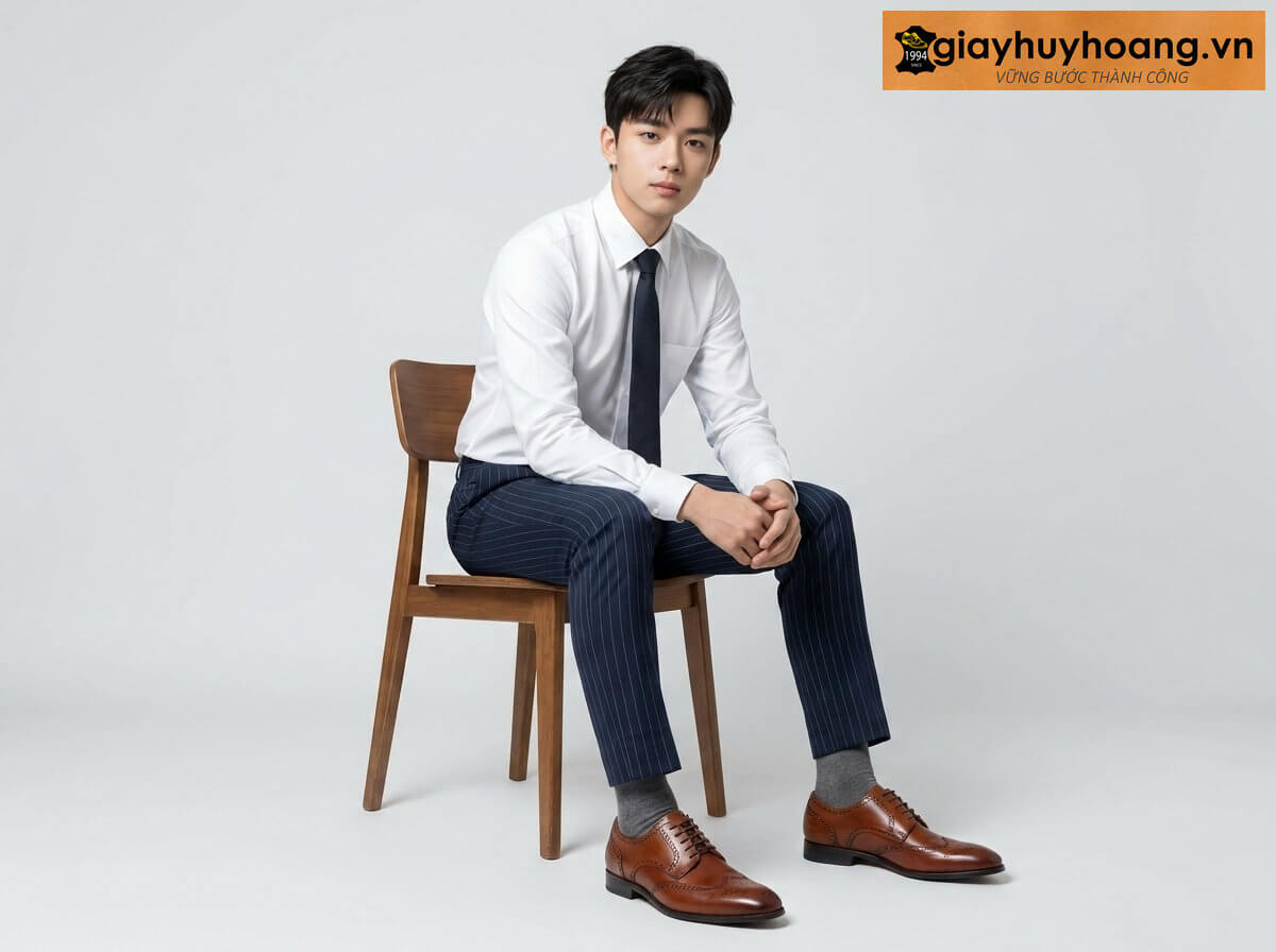 mau-mac-quan-tay-phoi-voi-giay-da-nam-oxford-m6-02 Mẫu nam mặc quần tây công sở màu xanh navy phối giày tây da nam derby màu bò m6n