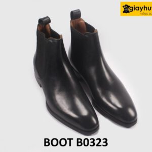 Giày da boot cổ cao nam đóng thủ công cao cấp B0323 003