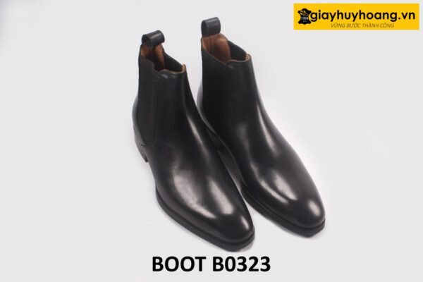 Giày da boot cổ cao nam đóng thủ công cao cấp B0323 003