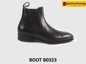 Giày da boot cổ cao nam đóng thủ công cao cấp B0323 001