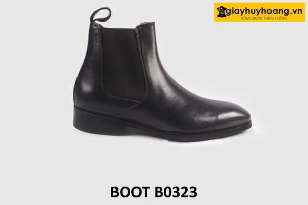 Giày da boot cổ cao nam đóng thủ công cao cấp B0323 001