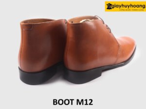 Giày Chukka Boot nam màu bò cổ lửng M12 007