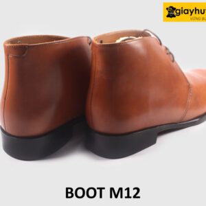 Giày Chukka Boot nam màu bò cổ lửng M12 007