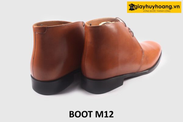 Giày Chukka Boot nam màu bò cổ lửng M12 007