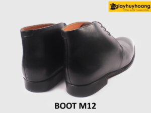 Giày da nam cổ thấp đế khâu chỉ Chukka Boot M12 005