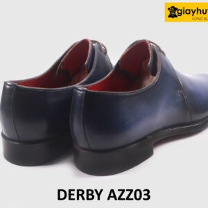 Giày tây Derby nam 2 cặp lỗ buộc dây phong cách AZZ03 005