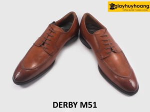Giày da derby nam công sở đẹp Sliptoe M51 004