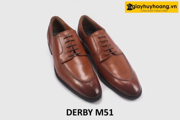 Giày da derby nam công sở đẹp Sliptoe M51 003