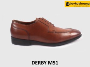 Giày da derby nam công sở đẹp Sliptoe M51 001