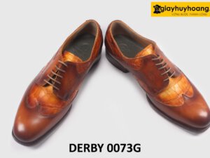 Giày Derby nam sang trọng đóng thủ công 0073G 004