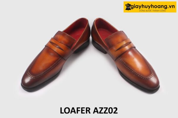 Giày lười nam loafer thanh lịch cao cấp loafer AZZ02 004