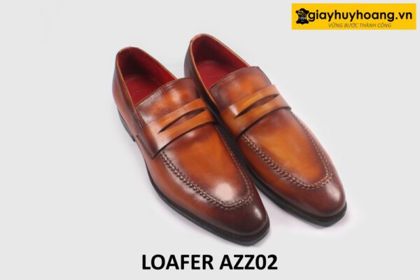 Giày lười nam loafer thanh lịch cao cấp loafer AZZ02 003