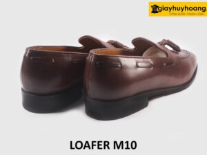 Giày lười Loafer nam màu nâu chính hãng cao cấp M10 005