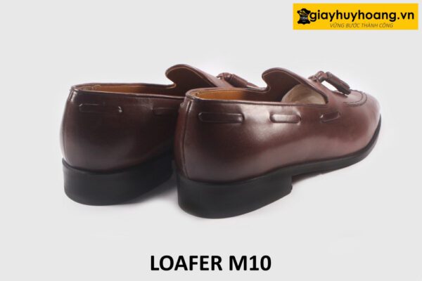 Giày lười Loafer nam màu nâu chính hãng cao cấp M10 005