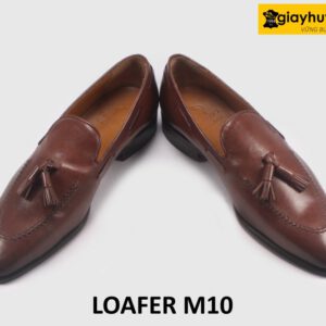 Giày lười Loafer nam màu nâu chính hãng cao cấp M10 004