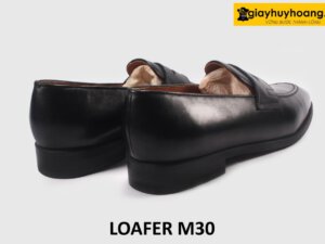Size 39 Giày Loafer nam không buộc dây đế khâu chỉ M30 005