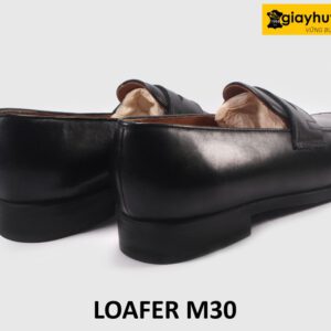 Size 39 Giày Loafer nam không buộc dây đế khâu chỉ M30 005